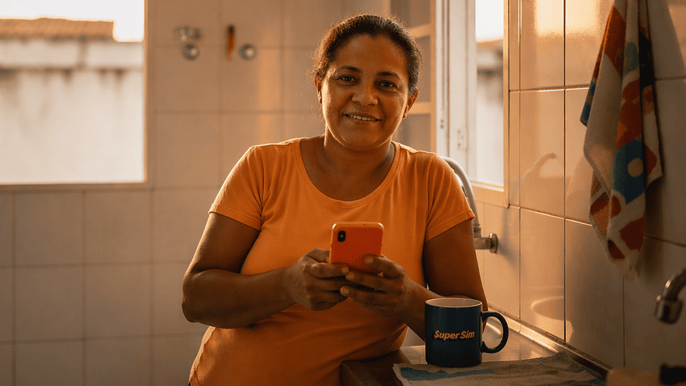 Pessoa melhorando a nota de crédito e o relacionamento com o banco após pagar empréstimo em dia